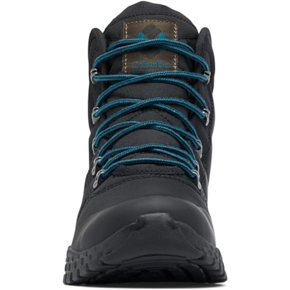 NWT COLUMBIA Mens Black Metal Eyelets Fairbanks Round Toe Platform Winter 11.5 - Picture 3 of 5